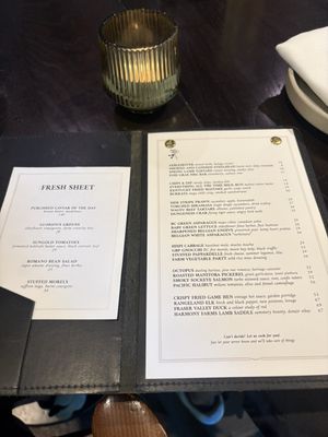 Menu photo 1 Published on Main Vancouver, BC Menu photo 1 Published on Main Vancouver, BC