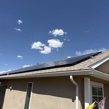 2 Birds 1 Stone - PVC mesh installed around the solar panels with spikes on top of A frame. - Solar Panel Cleaning Near Me - Albuquerque, New Mexico 2 Birds 1 Stone - PVC mesh installed around the solar panels with spikes on top of A frame. - Solar Panel Cleaning Near Me - Albuquerque, New Mexico