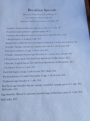 Menu photo 1 Charlene's Coyote Grille Fort Pierce, FL