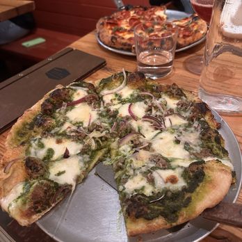 Terra GR - Pesto pizza - New American Near Me - Grand Rapids, Michigan