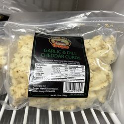 Country Mile Deli - Garlic & dill cheddar curds. Amazing fried. :)