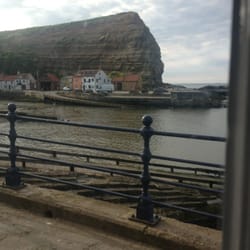 Cod & Lobster - Just about the perfect view to relax and eat and drink from. Inside the pub or outside overlooking the harbour