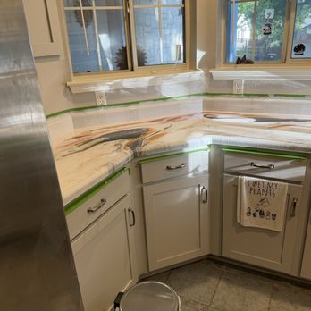 Blessed Hands Epoxy - The other side of the kitchen - Flooring Near Me - Round Rock, Texas Blessed Hands Epoxy - The other side of the kitchen - Flooring Near Me - Round Rock, Texas