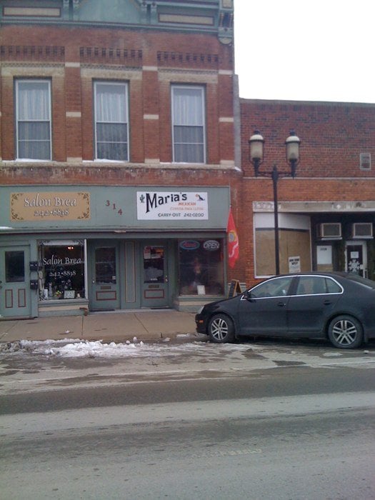 Food from Maria's Mexican