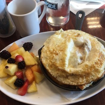 The Flipside Cafe - Biscuits topped with gravy, bacon, cheese, and eggs. It was okay, but not as good as I hoped for. - Breakfast & Brunch Near Me - Fort Mill, South Carolina