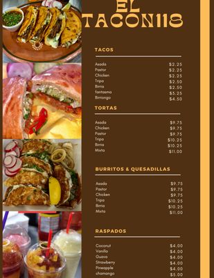Menu photo 4 El Tacon 118 Simi Valley, CA