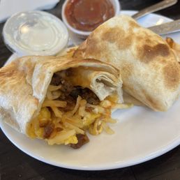 Chorizo Burrito Breakfast