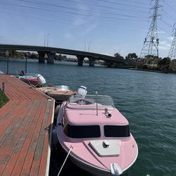 Barbara at the dock