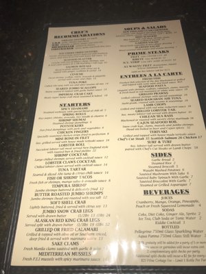 Menu photo 8 Chicago Oyster House Chicago, IL