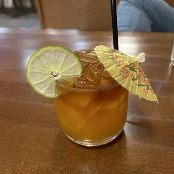 Le Bleu - passion fruit Mai Tai - Vietnamese Near Me - Austin, Texas