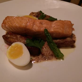 Wood - Mmmmmm............ My Skuna Bay Salmon with Roasted Baby Beets, Fingerling Potatoes and Soft Boiled Egg. - Bars Near Me - Chicago, Illinois Wood - Mmmmmm............ My Skuna Bay Salmon with Roasted Baby Beets, Fingerling Potatoes and Soft Boiled Egg. - Bars Near Me - Chicago, Illinois