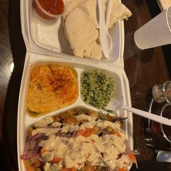 Baba G Mediterranean Grill - Chicken Shawarma Plate