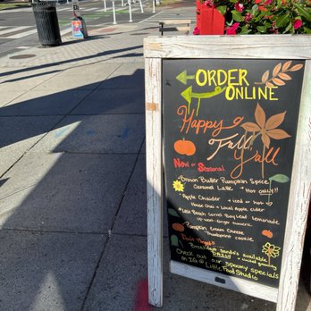 Little Food Studio - Cute fall sign - Sandwiches Near Me - Washington, DC, District of Columbia