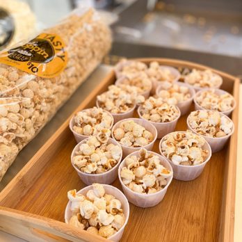 What's Poppin Kettle Corn - a tray of popcorn - Food Stands Near Me - Avondale, Arizona What's Poppin Kettle Corn - a tray of popcorn - Food Stands Near Me - Avondale, Arizona