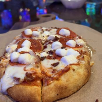 Captain Crazy's Paradise - marshmallow pizza - Mini Golf Near Me - Foley, Alabama Captain Crazy's Paradise - marshmallow pizza - Mini Golf Near Me - Foley, Alabama
