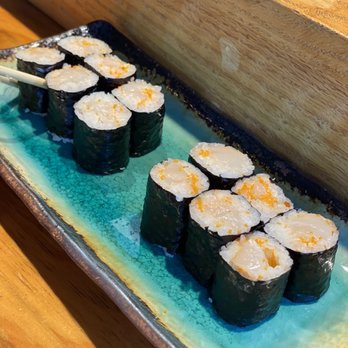Sushi Maruyama - Spicy scallop cut roll - Japanese Near Me - San Mateo, California Sushi Maruyama - Spicy scallop cut roll - Japanese Near Me - San Mateo, California