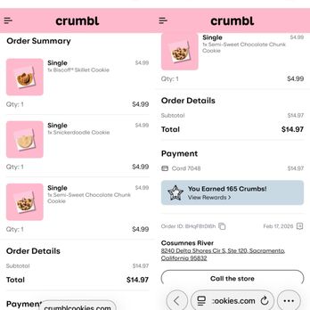 Crumbl - Cosumnes River - Bakeries Near Me - Sacramento, California Crumbl - Cosumnes River - Bakeries Near Me - Sacramento, California