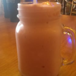 Wild Wing - Strawberry Shake tastes syrupy and is too thick for the size of straw they provide.