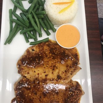 Jasmine's Thai Cafe - Orange Fire Chicken - Thai Near Me - Bastrop, Texas