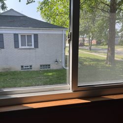 Canton Glass Company - Both of these panes had moisture.  Now they are crystal clear!