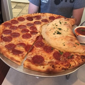 Amano - Large Half Pizza Half Calzone - Pizza Near Me - Las Vegas, Nevada