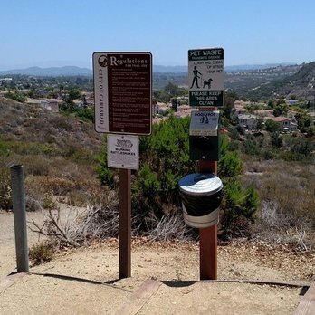 Calavera Lake - Trailhead marker - Hiking Near Me - Carlsbad, California
