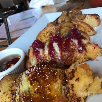 Fig Tree Cafe - French Toast Sampler with Fig and Ricotta, Valentine, Bananas Foster - Sandwiches Near Me - Pacific Beach, California
