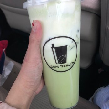 Brew Tea Bar - Matcha cheese latte - Bubble Tea Near Me - Las Vegas, Nevada
