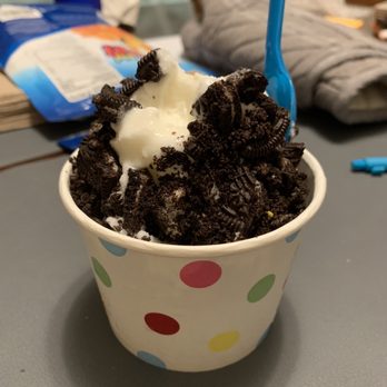 Solano Yogurt & Ice Cream - Very generous toppings (accidentally started eating before taking this photo) - Ice Cream & Frozen Yogurt Near Me - Albany, California Solano Yogurt & Ice Cream - Very generous toppings (accidentally started eating before taking this photo) - Ice Cream & Frozen Yogurt Near Me - Albany, California