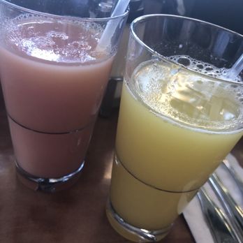 Eggs 'n Things - Orange juice and papaya/pineapple juice. Fresh squeezed. - Breakfast & Brunch Near Me - Honolulu, Hawaii