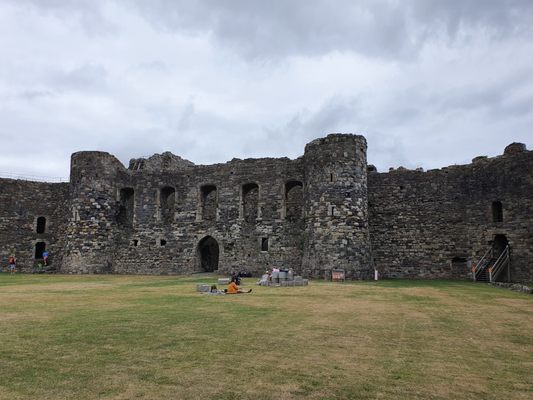 Beaumaris Castle by null