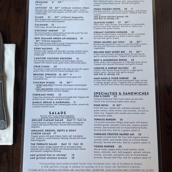 The Terrace - August 2025 - Asian Fusion Near Me - Hanalei, Hawaii