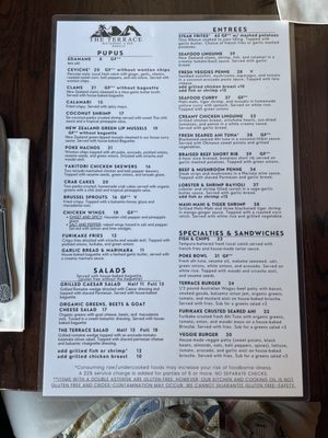 Menu photo 8 The Terrace Hanalei, HI Menu photo 8 The Terrace Hanalei, HI