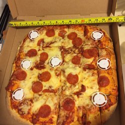 Paisano's Pizzeria - 16" Sicilian style pepperoni pizza