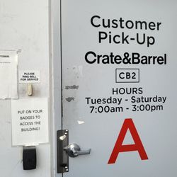 Crate & Barrel Warehouse