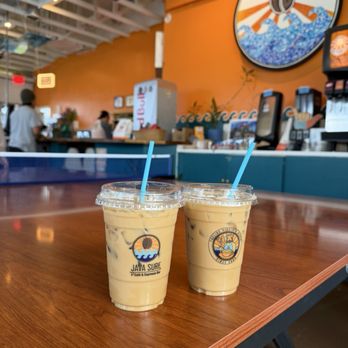 Java Surf Cafe & Espresso Bar - Coconut Blondie Latte and Toffee Nut Latte - Breakfast & Brunch Near Me - Virginia Beach, Virginia Java Surf Cafe & Espresso Bar - Coconut Blondie Latte and Toffee Nut Latte - Breakfast & Brunch Near Me - Virginia Beach, Virginia