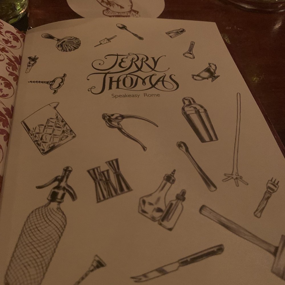 Jerry Thomas Speakeasy - Menu front page - Cocktail Bars Near Me - Rome, RM Jerry Thomas Speakeasy - Menu front page - Cocktail Bars Near Me - Rome, RM