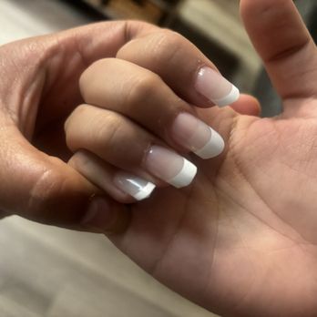NT Nail Spa - Professional Nail Salon - painted French tip - Waxing Near Me - Modesto, California