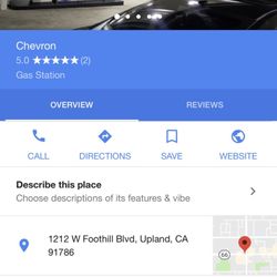 Chevron - So this has station is supposed to be open 24 hours.