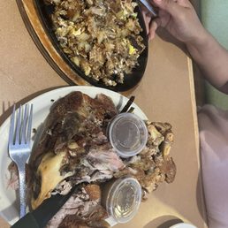 Sisig and crispy pata. Sisig and crispy pata.