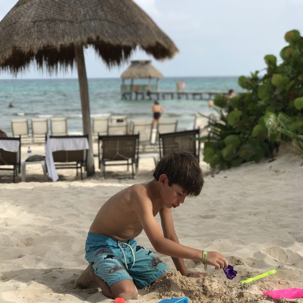 Mayan Palace - View of the beach from the back - Hotels Near Me - Playa del Carmen, ROO