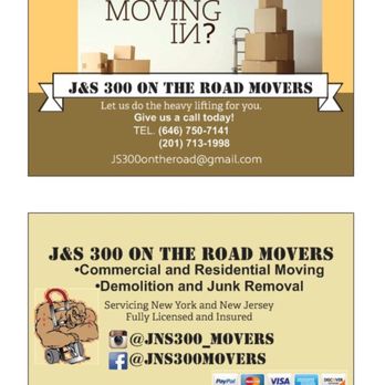 1. J&S 300 On The Road Movers
