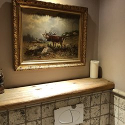 L'Impossible - Painting in Men's Restroom