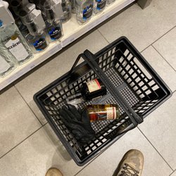 Booze on sale.