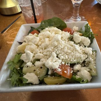 Royal on The Ridge - Side salad, a bit too much cheese, but still good - Cocktail Bars Near Me - Draper, Utah