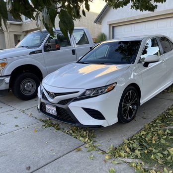 Modesto Window Tint - 2019 Toyota Camry SE - Car Window Tinting Near Me - Modesto, California