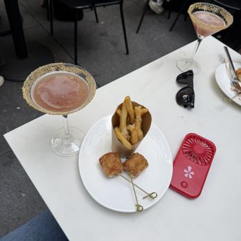 Elite Event: STK Midtown - Strawberry cobbler Truffle fries  Tater tots - Yelp Events Near Me - New York, New York