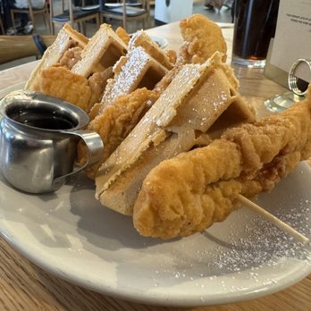 Hope Breakfast Bar - Chanhassen - Chicken and Waffles.... Fried Chicken Strips and Dense Waffles - Breakfast & Brunch Near Me - Chanhassen, Minnesota