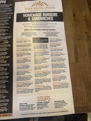 Menu photo 8 The Iron Oven Southampton, PA Menu photo 8 The Iron Oven Southampton, PA