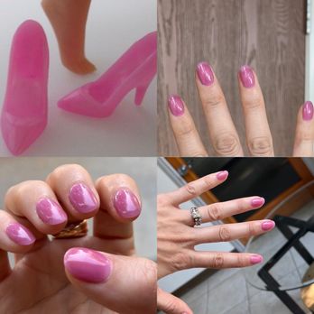 Nail and Spa Depot - Glow in the dark Barbie heels pink. I believe it was a dip. By Nancy - Nail Salons Near Me - Arroyo Grande, California Nail and Spa Depot - Glow in the dark Barbie heels pink. I believe it was a dip. By Nancy - Nail Salons Near Me - Arroyo Grande, California